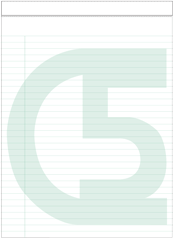 letter pads with watermark